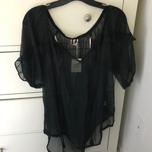 Victoria’s Secret Black Swimsuit Coverup